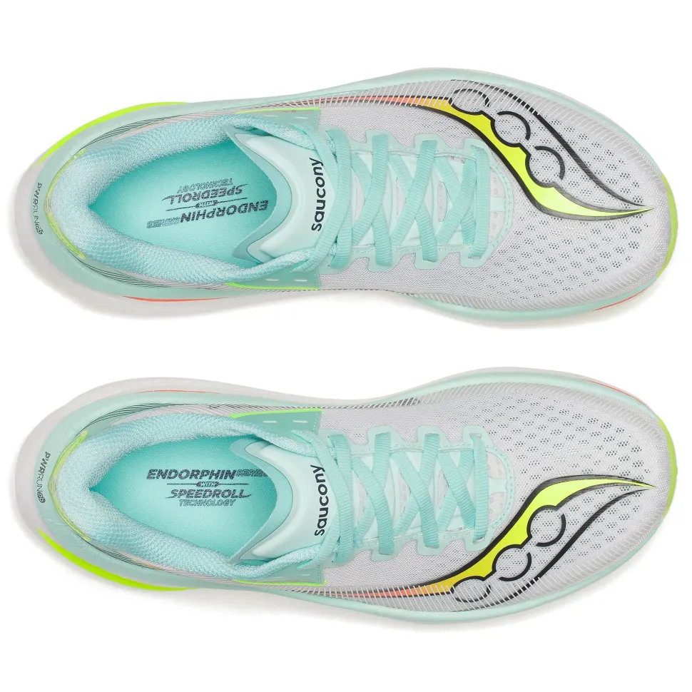 Saucony Women's Endorphin Azura White/splash