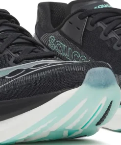 Saucony Women's Endorphin Azura Black/aqua