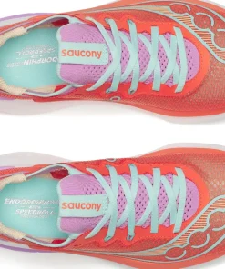 Saucony Women's Endorphin Pro 5 Fire/orchid