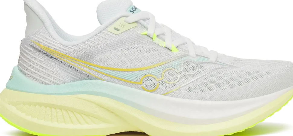 Saucony Women's Endorphin Speed 5 White/Tender