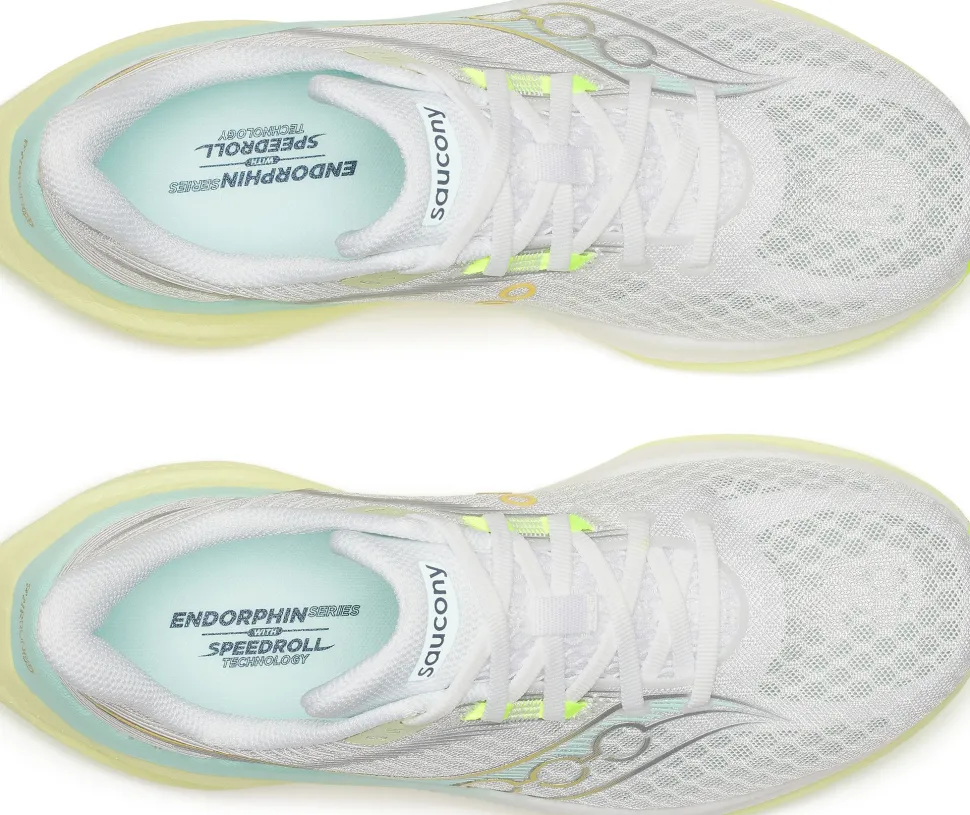 Saucony Women's Endorphin Speed 5 White/Tender