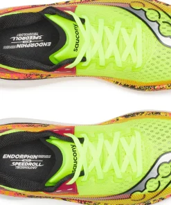 Saucony Women's Endorphin Azura Citron/black