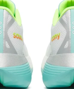 Saucony Women's Endorphin Trainer White/aqua