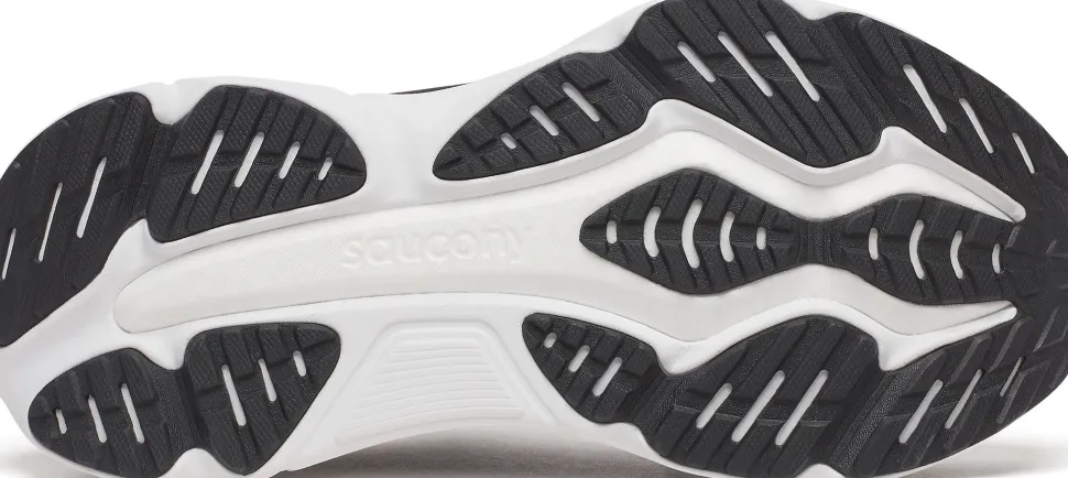 Saucony Women's Hurricane 25 Wide Black/white