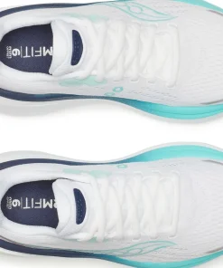 Saucony Women's Hurricane 25 White/navy