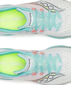 Saucony Women's Kinvara 16 White/aqua