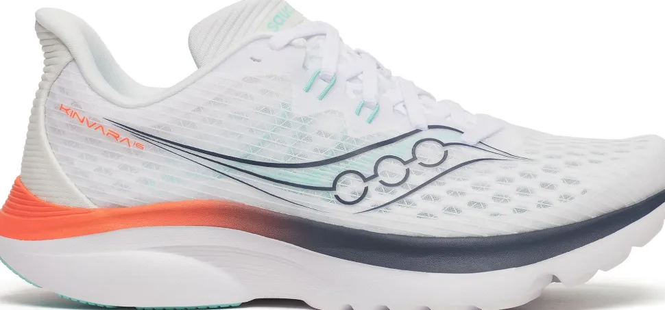 Saucony Women's Kinvara 16 White/navy