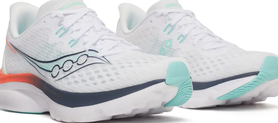 Saucony Women's Kinvara 16 White/navy