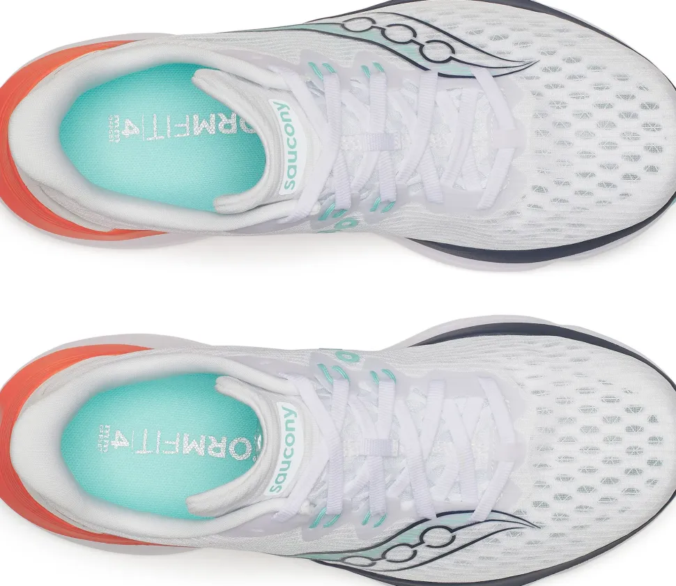 Saucony Women's Kinvara 16 White/navy