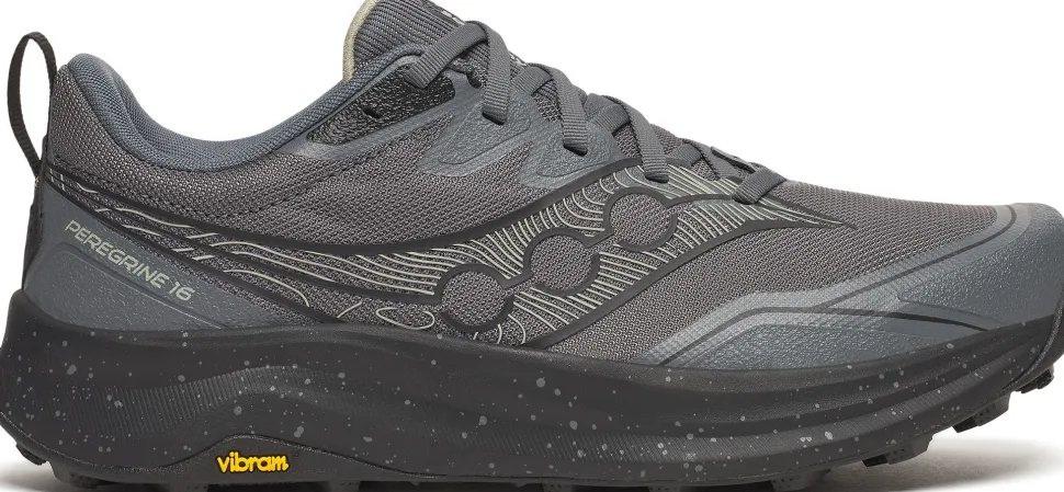 Saucony Women's Peregrine 16 Black/carbon