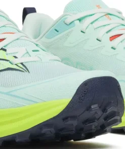 Saucony Women's Peregrine 16 Aqua/citron