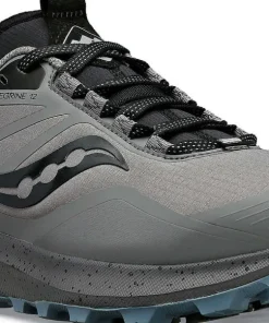 Saucony Women's Peregrine Ice+ 3 Gravel/Black