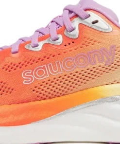 Saucony Women's Ride 19 Fire/Orchid