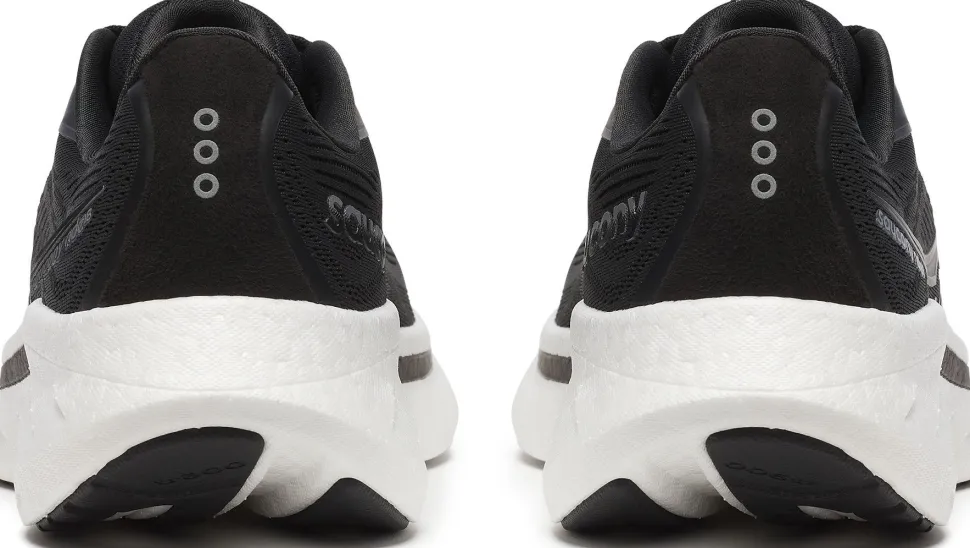 Saucony Women's Ride 18 Wide Black/white