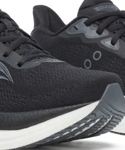 Saucony Women's Triumph 23 Wide Black/white