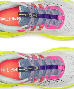 Saucony Women's Xodus Ultra 4 White/citron