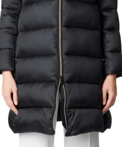 Save the Duck Women's Animal Free Hooded Puffer Jacket Lysa Black