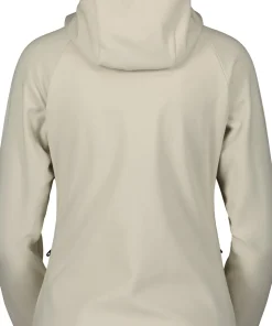 Scott Women's Hoody Defined Warm Zip Dust White