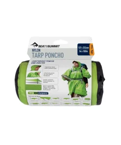 Sea To Summit Nylon Tarp Poncho Green