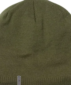 Sealskinz Cley Waterproof Cold Weather Beanie Hat Olive