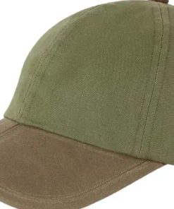 Sealskinz Marham Waterproof Waxed Canvas Foldable Cap Olive/Brown