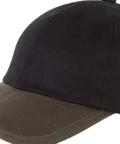 Sealskinz Marham Waterproof Waxed Canvas Foldable Cap Black/Olive