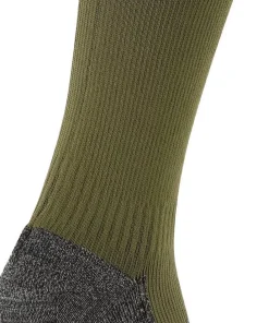 Sealskinz Raynham Waterproof All Weather Mid Length Sock Olive