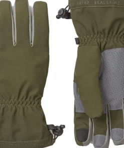 Sealskinz Waterproof Lightweight Gauntlet Olive