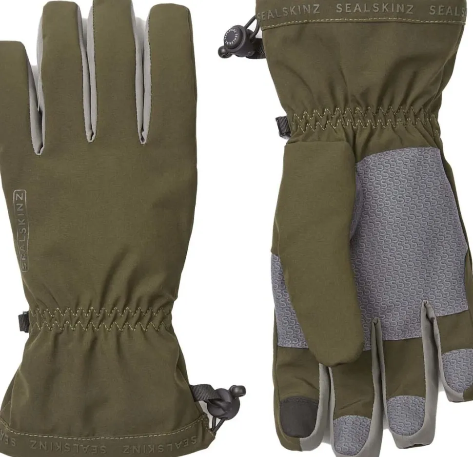Sealskinz Waterproof Lightweight Gauntlet Olive
