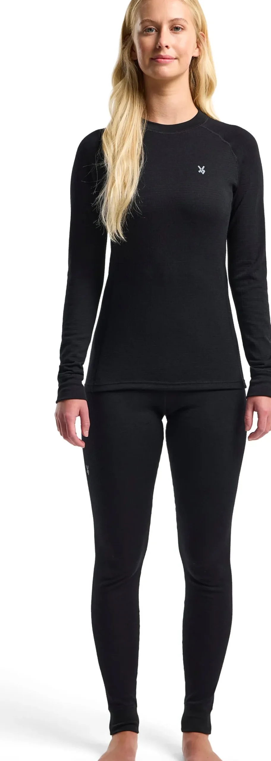 Seger Women's Termowool 200g Frotté Set Black