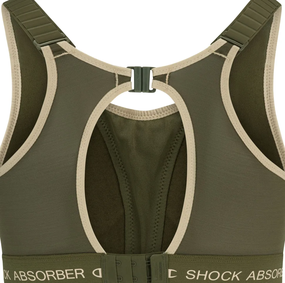 Shock Absorber Women's Ultimate Run Bra Padded Green