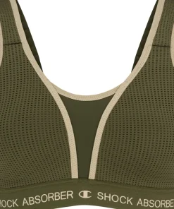 Shock Absorber Women's Ultimate Run Bra Padded Green