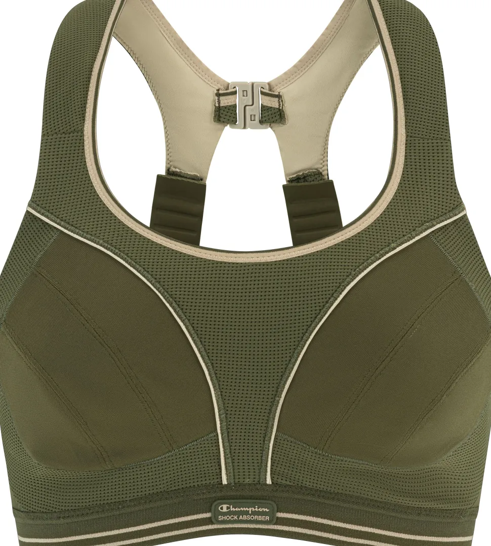 Shock Absorber Women's Ultimate Run Bra Green