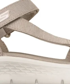 Skechers Women's Go Walk Flex Sandal - Illuminate Taupe