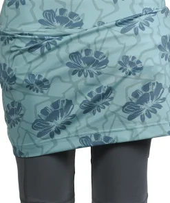Skhoop Women's Magda Knee Skirt Aquamarine