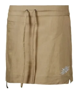 Skhoop Women's Samira Short Skirt Kakhi