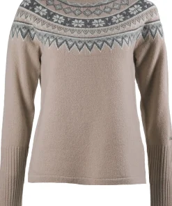 Skhoop Women's Scandinavian Sweater Walnut