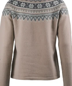 Skhoop Women's Scandinavian Sweater Walnut