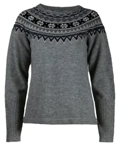 Skhoop Women's Scandinavian Sweater Graphite