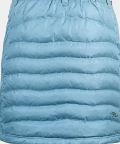 Skhoop Women's Short Down Skirt Blue