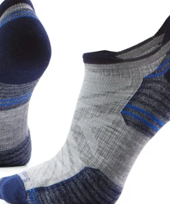 Smartwool Hike Low Ankle Socks Targeted Cushion Light Gray