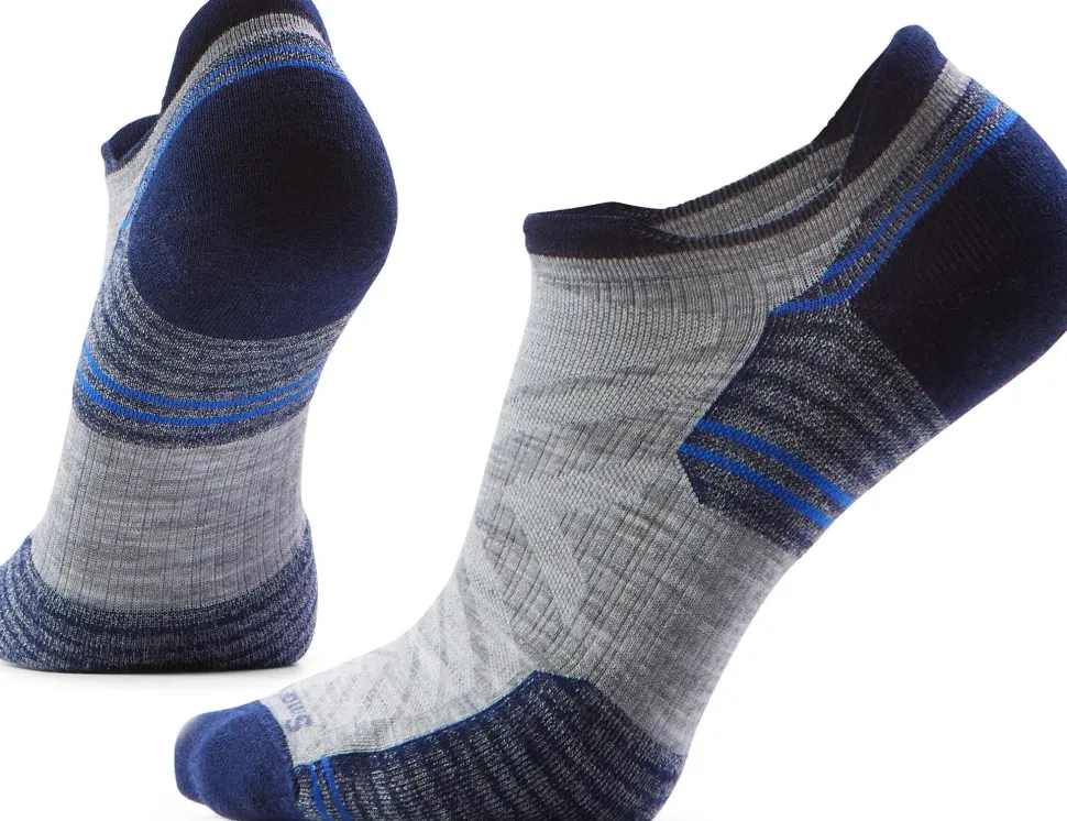 Smartwool Hike Low Ankle Socks Targeted Cushion Light Gray