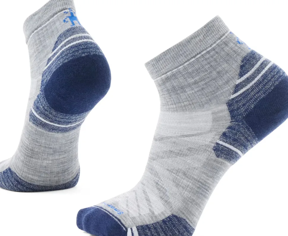 Smartwool Hike Targeted Cushion Ankle Socks Light Gray