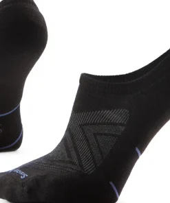 Smartwool Run No Show Socks Targeted Cushion Black
