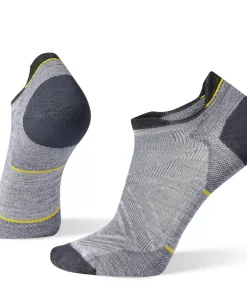 Smartwool Unisex Run ZC Low Ankle Socks Light Gray