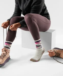 Smartwool Women's Hike Light Cushion New Pattern Crew Socks Ash