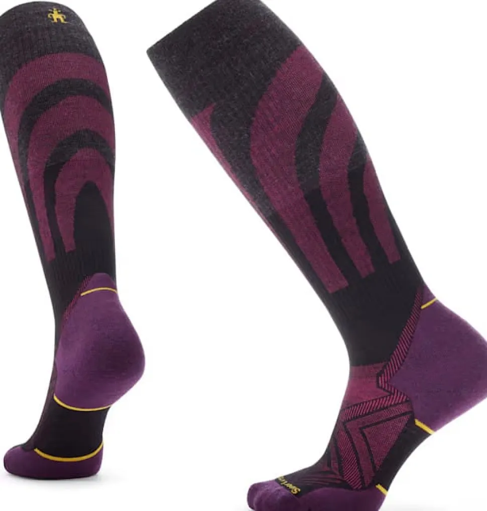 Smartwool Women's Run Targeted Cushion Compression Otc Socks Black