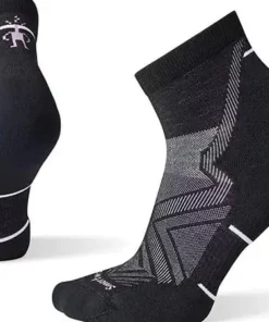 Smartwool Women's Run Targeted Cushion Ankle Socks Black