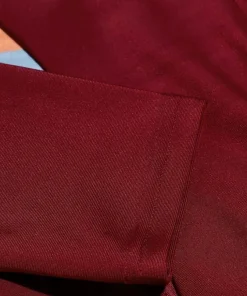 Speedo Women's Long Sleeve Swim Suit Oxblood/Coral