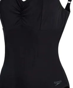 Speedo Women's Shaping Aquanite Swimsuit Black
